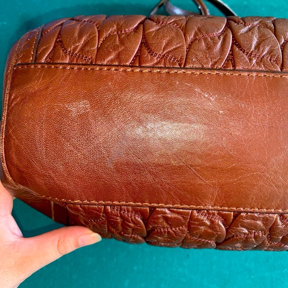 Brown Leather Coach Vintage Purse - Picture 11 of 13